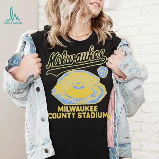 Official brewers Milwaukee County Stadium Shirt