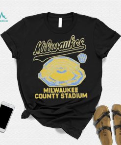 Official brewers Milwaukee County Stadium Shirt