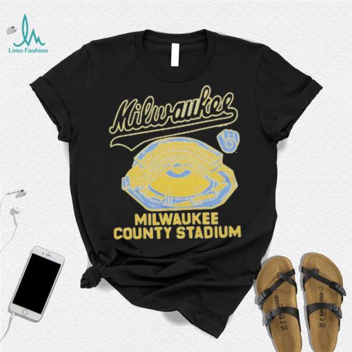 Official brewers Milwaukee County Stadium Shirt