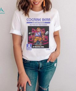 Official cocaine Bear atari game Program Inspired by true Events Shirt