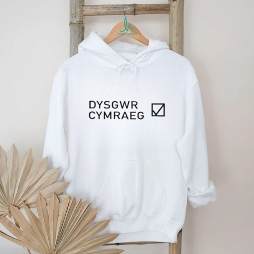 Official dysgwr Cymraeg shirt