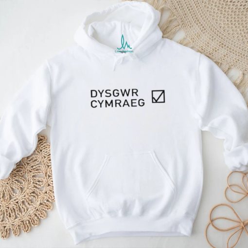 Official dysgwr Cymraeg shirt