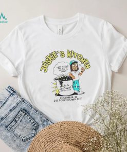 Official juskie’s Kitchen Juju McDowell let him cook shirt