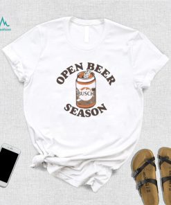 Official open Beer Season Can Military Green shirt