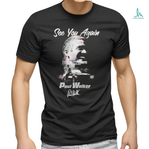 Official paul Walker see you again in memory of november 30 2013 shirt