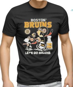 Official quality the Peanuts Snoopy Boston Bruins 2023 stanley cup playoff  let's go Bruins shirt - Limotees