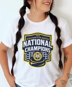 Official quinnipiac Bobcats hockey 2023 NCAA Men’s Ice Hockey National Champions shirt