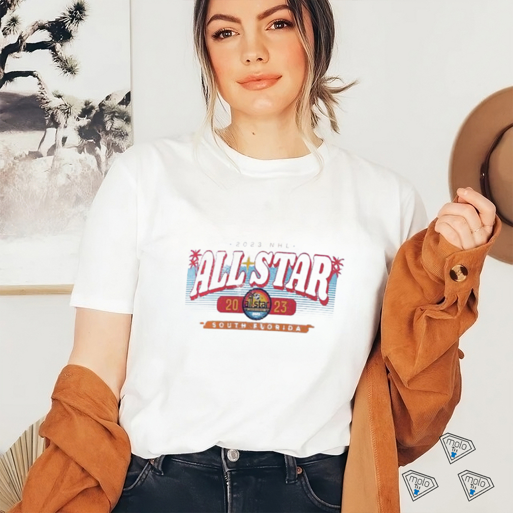 Official south Florida 2023 NHL All Star Game Good Vibes T Shirt Official south Florida 2023 NHL All Star Game Good Vibes T Shirt