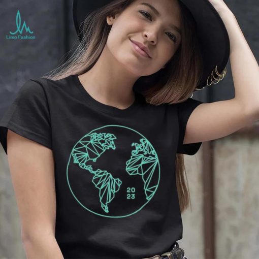 Official tesla merch earth day 2023 T shirt