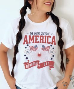 Official the United States Of America Since 1868 Memorial Day Weekend shirt