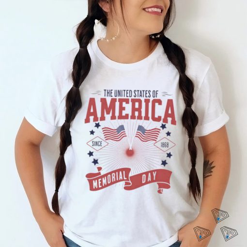 Official the United States Of America Since 1868 Memorial Day Weekend shirt
