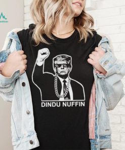 Official trump dindu nuffin shirt