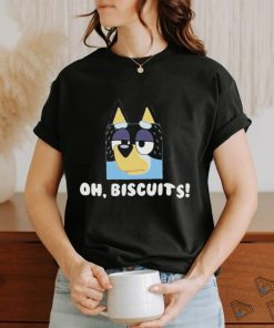 Oh Biscuits Bluey T-Shirt, Bluey Dad Shirt, Bluey Bandit, Gift For