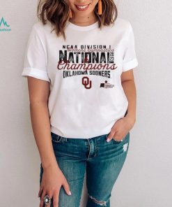 Oklahoma Sooners 2023 NCAA Division I Women’s Gymnastics National Champions logo shirt