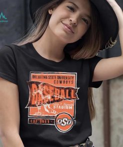 Oklahoma State Cowboys Oklahoma State University Cowboys Baseball Allie P. Reynolds Stadium retro shirt