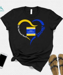 Old National Bank Strong heart 2023 shirt