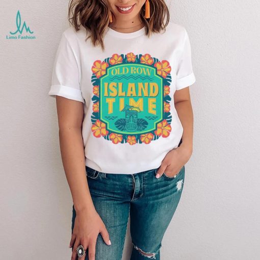 Old Row Island Time logo shirt