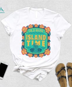 Old Row Island Time logo shirt