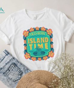 Old Row Island Time logo shirt