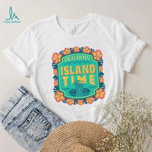 Old Row Island Time logo shirt