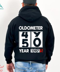 Oldometer 50 Year 1973 T Shirt