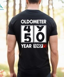 Oldometer 50 Year 1973 T Shirt