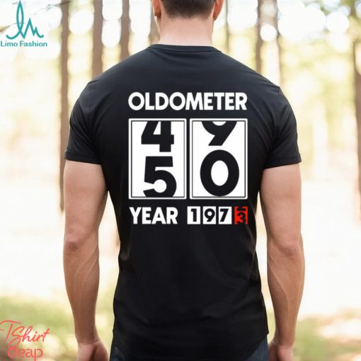 Oldometer 50 Year 1973 T Shirt