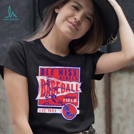 Ole Miss Rebels Baseball Swayze Field retro shirt