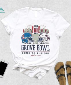 Ole Miss Rebels Grove Bowl Come To The Sip 2023 Shirt