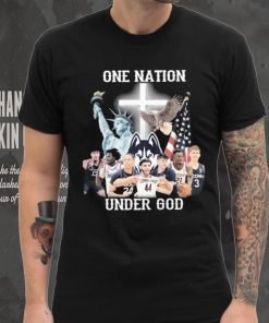 One Nation Under God Teams Uconn Shirt