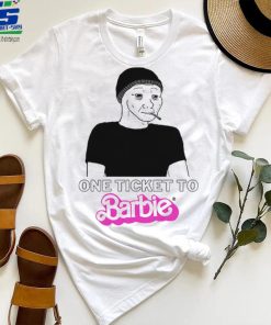 One Ticket To Barbie Barbie Movie 2023 meme art funny shirt