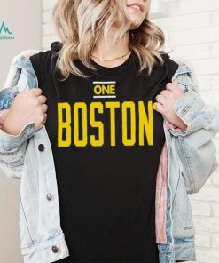 One boston shirt