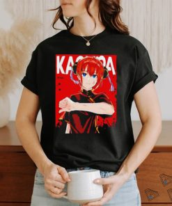 Original Kagura Gintama red comic Sorachi Hideaki shirt