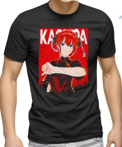 Original Kagura Gintama red comic Sorachi Hideaki shirt