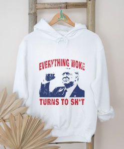 Original everything woke turns to shit shirt