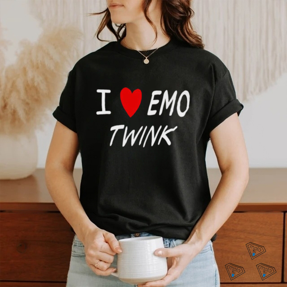 I LOVE HEART EMO GIRLS' Women's V-Neck T-Shirt