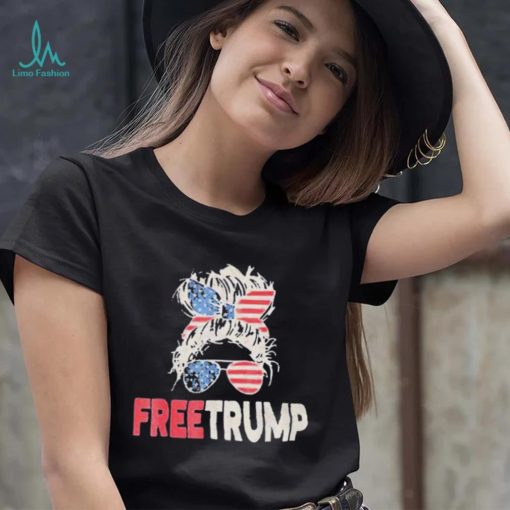 Original the Girl American Free Trump shirt