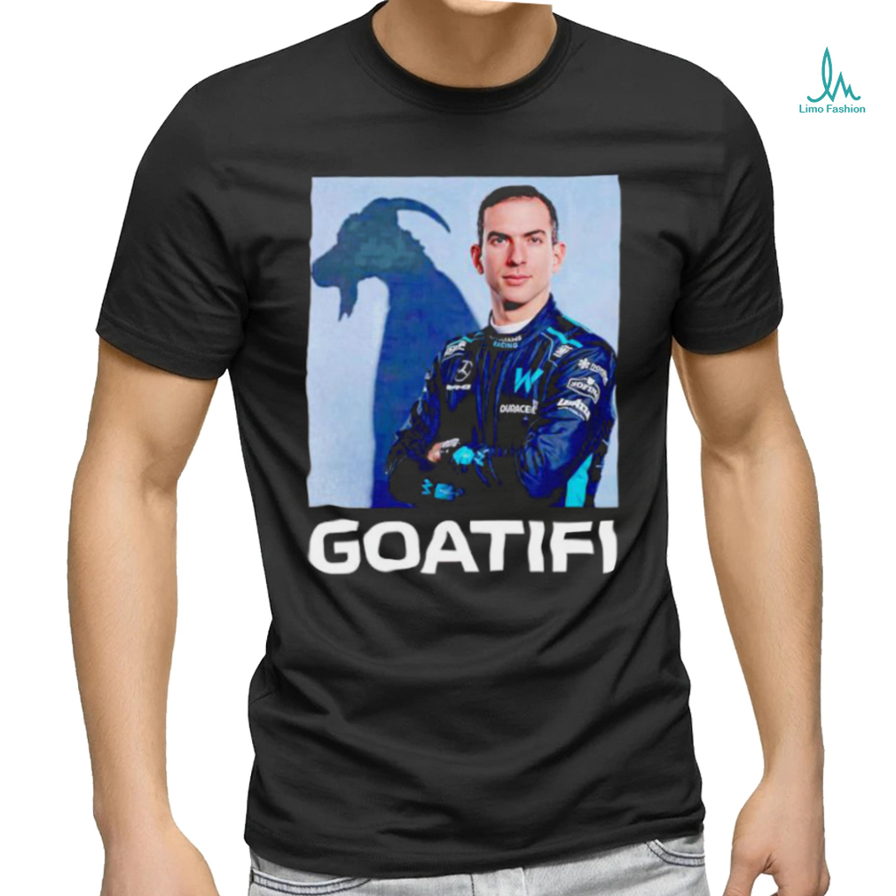 Original the goat formula one Nicholas Latifi goatifi shirt