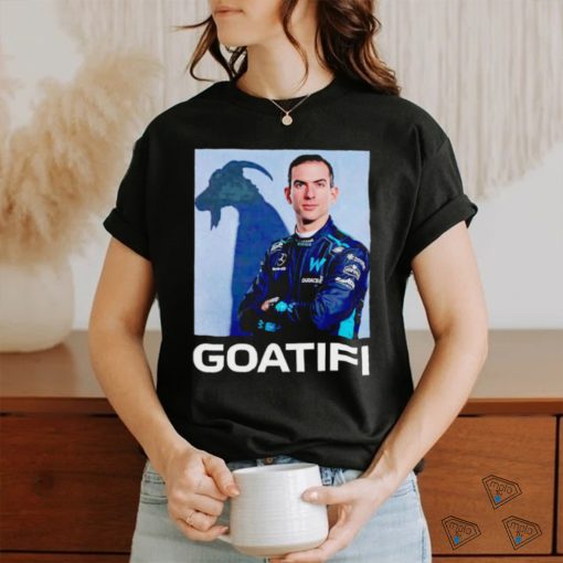 Original the goat formula one Nicholas Latifi goatifi shirt