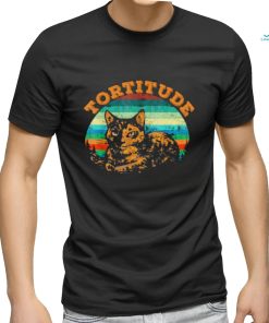 Original tortitude cat torties are feisty tortoiseshell kitty shirt