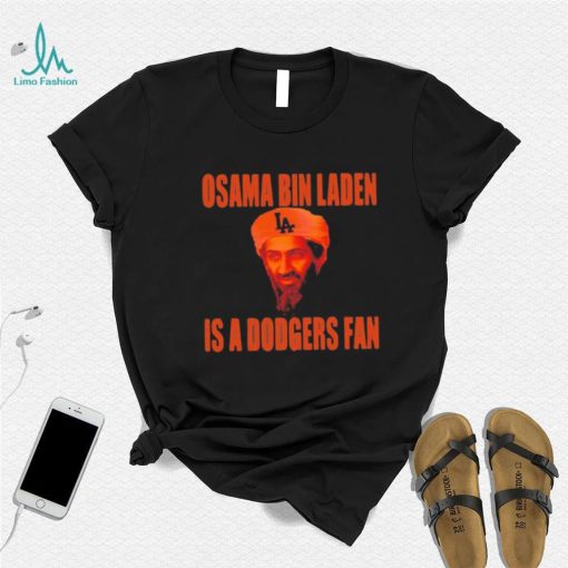 Osama Bin Laden is a LA Dodgers fan shirt