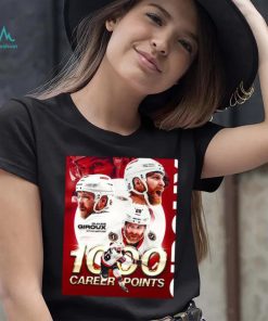 Ottawa Hockey Claude Giroux 1,000 Career NHL Points Shirt