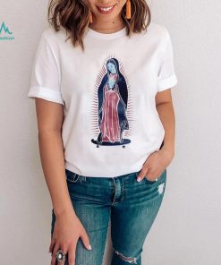 Our Lady Of Guadalupe On Skateboard Shirt