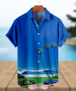 Palm Beach Pattern Men’s Short Sleeve Hawaii Shirts