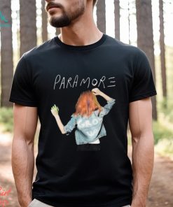 Paramore merch denim back t shirt