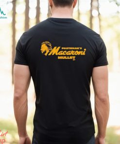 Pastrnak’s Macaroni Mullet shirt