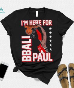 Paul Reed I’m Here For BBall Paul Dunk Shirt