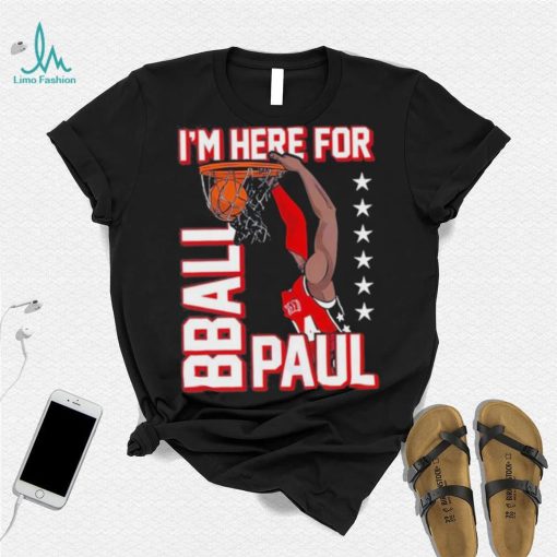 Paul Reed I’m Here For BBall Paul Dunk Shirt