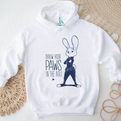 Paws In The Air Zootopia Judy Hopps shirt