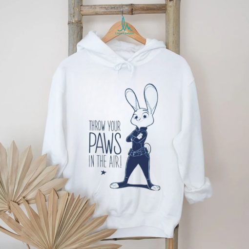 Paws In The Air Zootopia Judy Hopps shirt